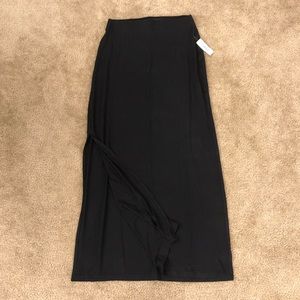 Black Maxi Skirt
